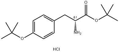 H-D-Tyr(tBu)-OtBu·HCl 구조식 이미지