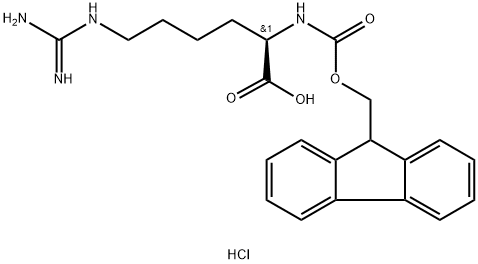 (9H-Fluoren-9-yl)MethOxy]Carbonyl D-HoArg-OH·HCl 구조식 이미지