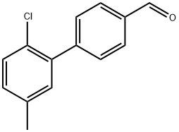 2'-Chloro-5'-methyl-[1,1'-biphenyl]-4-carbaldehyde Structure