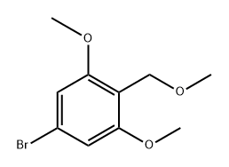 5-Bromo-1,3-dimethoxy-2-(methoxymethyl)benzene 구조식 이미지