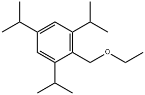 2-(Ethoxymethyl)-1,3,5-tris(1-methylethyl)benzene Structure