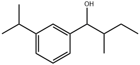 3-(1-Methylethyl)-α-(1-methylpropyl)benzenemethanol Structure