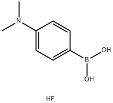 4-(N,N-Dimethylamino)phenylboronic acid HF Structure