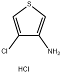 4-Chlorothiophen-3-amine hydrochloride Structure