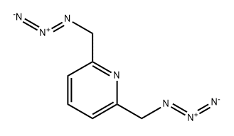 2,6-bis(azidomethyl)pyridine Structure