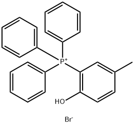 (2-Hydroxy-5-methylphenyl)triphenylphosphonium Bromide Structure