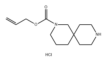 Allyl 2,9-Diazaspiro[5.5]Undecane-2-Carboxylate Hydrochloride(WXC00472) 구조식 이미지