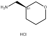 2H-Pyran-3-methanamine, tetrahydro-, hydrochloride (1:1), (3S)- 구조식 이미지