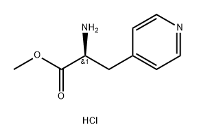 b-(4-Pyridyl)-S-Alanine methyl ester dihydrochloride 구조식 이미지