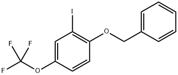 1-(benzyloxy)-2-iodo-4-(trifluoromethoxy)benzene Structure