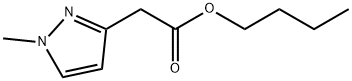 Butyl 1-methyl-1H-pyrazole-3-acetate Structure