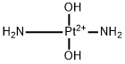 Platinum(2+), diamminediaqua-, ion, cis- 구조식 이미지