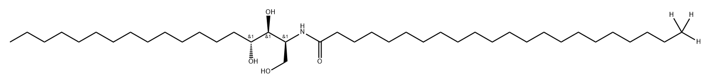 C22 Phytoceramide-d3 (t18:0/22:0-d3) Structure