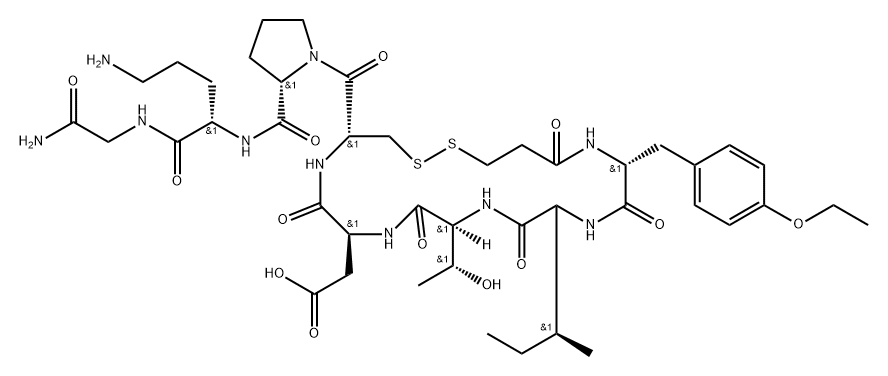 AtosibanImpurity4Trifluoroacetate Structure