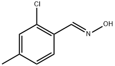 2-chloro-4-methylbenzaldehyde oxime Structure