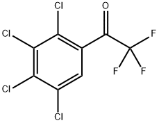 2,2,2-Trifluoro-1-(2,3,4,5-tetrachlorophenyl)ethanone Structure