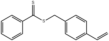 (4-Ethenylphenyl)methyl benzenecarbodithioate Structure