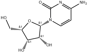 2(1H)-Pyrimidinone, 4-amino-1-β-L-lyxofuranosyl- Structure