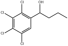 2,3,4,5-Tetrachloro-α-propylbenzenemethanol Structure