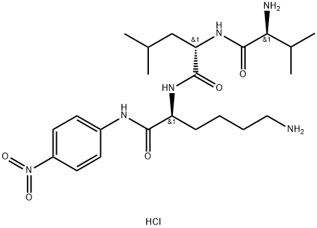 H-Val-Leu-Lys-pNA Structure