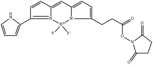 Py-BODIPY-NHS ester Structure