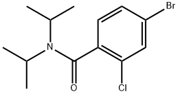 4-Bromo-2-chloro-N,N-bis(1-methylethyl)benzamide Structure