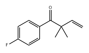 1-(4-Fluorophenyl)-2,2-dimethyl-3-buten-1-one Structure