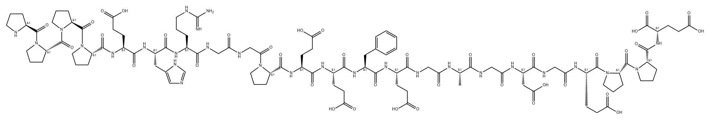 HHV-2 Envelope Glycoprotein G (552-574) Structure