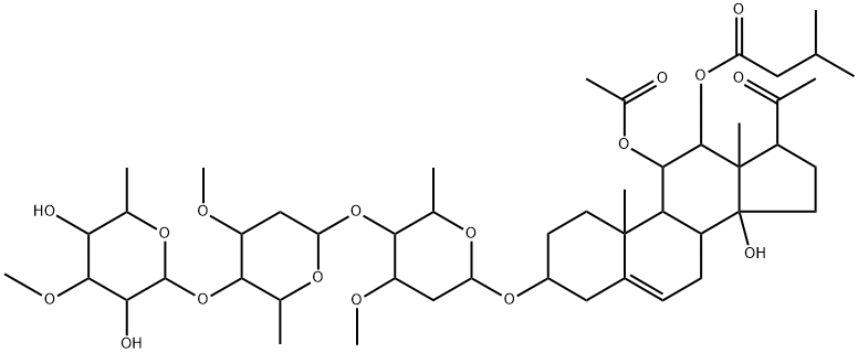 Dregeoside Aa1 구조식 이미지