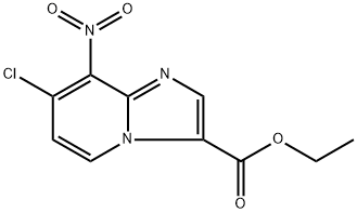 ethyl 7-chloro-8-nitroimidazo[1,2-a]pyridine-3-carboxylate Structure