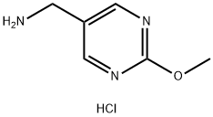 (2-Methoxypyrimidin-5-yl)methanamine hydrochloride Structure