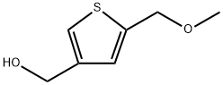 (5-(methoxymethyl)thiophen-3-yl)methanol Structure