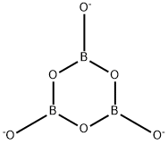 Borate  (B3O63-)  (8CI,9CI) Structure