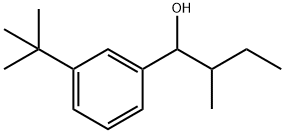 3-(1,1-Dimethylethyl)-α-(1-methylpropyl)benzenemethanol 구조식 이미지