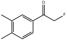 1-(3,4-dimethylphenyl)-2-fluoroethanone Structure