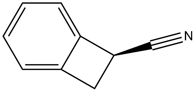 (S)-1-Benzocyclobutene carbonitrile Structure