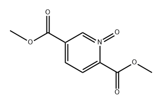1-oxy-pyridine-2,5-dicarboxylic acid dimethyl ester Structure