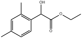Ethyl α-hydroxy-2,4-dimethylbenzeneacetate Structure