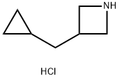 3-(cyclopropylmethyl)azetidine hydrochloride Structure