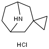 8-azaspiro[bicyclo[3.2.1]octane-3,1''-cyclopropane] hydrochloride 구조식 이미지