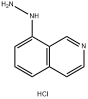 8-hydrazinylisoquinoline trihydrochloride Structure