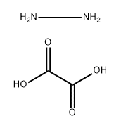 Hydrazine, ethanedioate (1:1) Structure