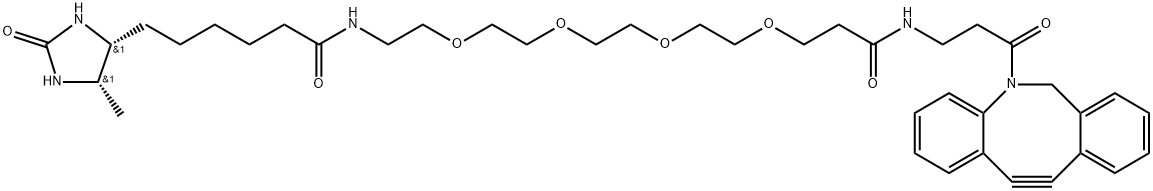 Desthiobiotin-PEG4-DBCO 구조식 이미지