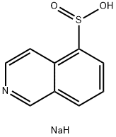 Sodium 5-isoquinolinesulfinate Structure