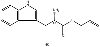 H-L-Trp-oall hcl Structure