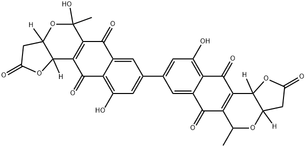 1-hydroxycrisamicin A 구조식 이미지
