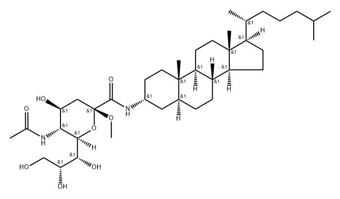 Coleneuramide 구조식 이미지