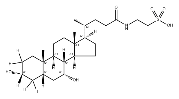 Taurochenodeoxycholic Acid D5 Structure