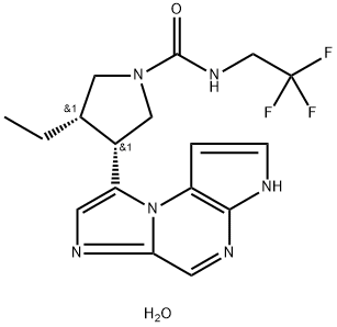 Upadacitinib hemihydrate 구조식 이미지