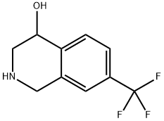 4-Isoquinolinol, 1,2,3,4-tetrahydro-7-(trifluoromethyl)- 구조식 이미지